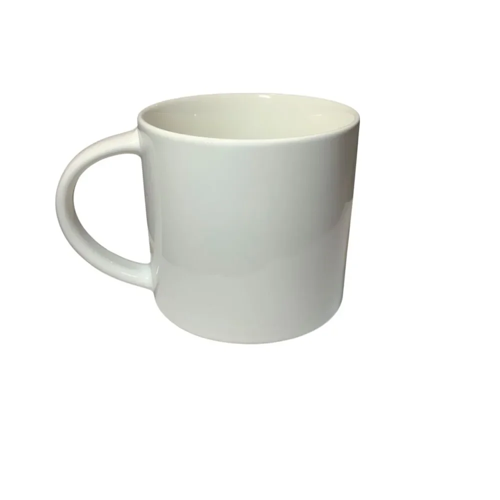 Williams Sonoma Monogram Initial Capital M Coffee Tea Mug Gold Trim